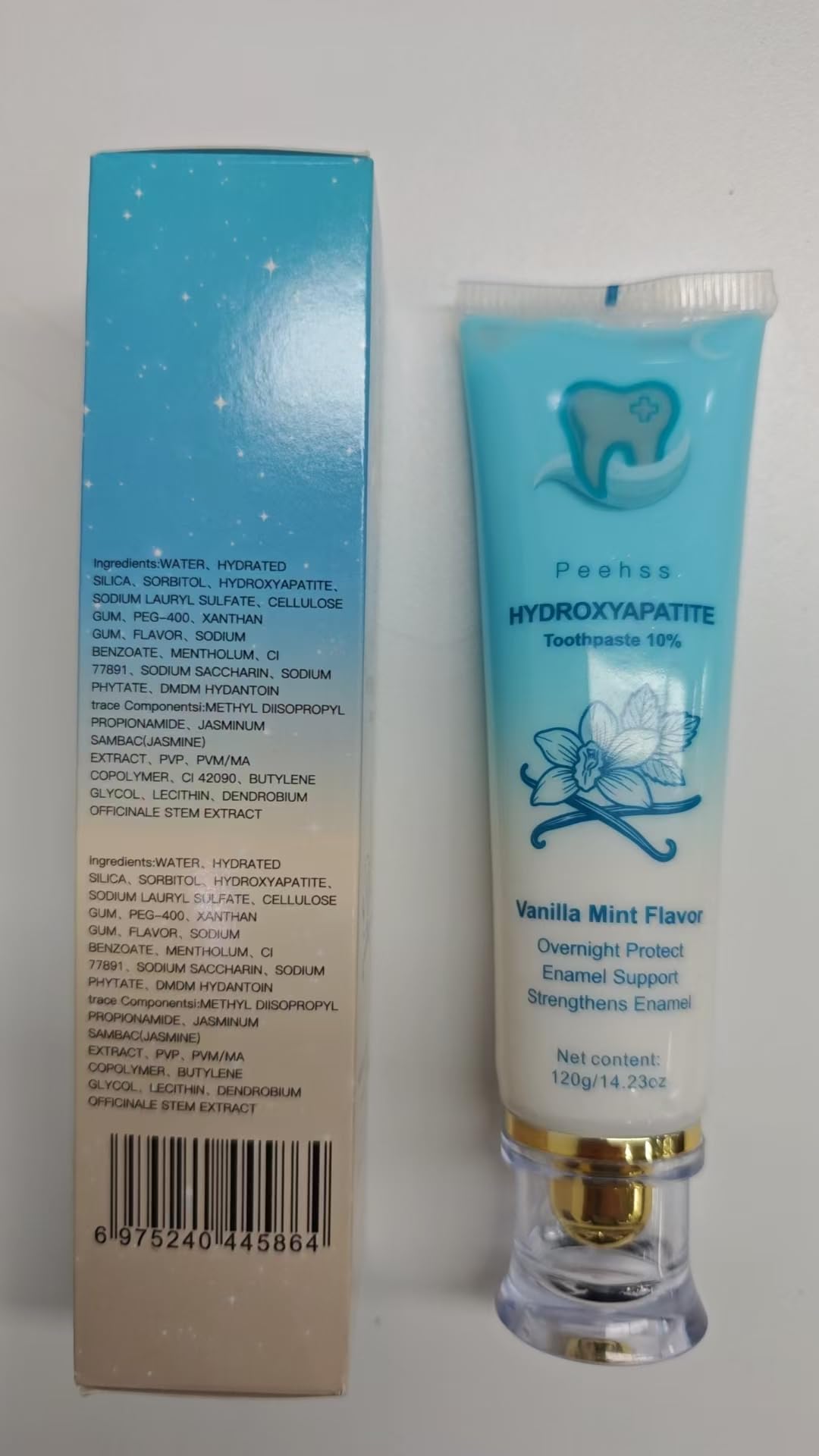 Breath-freshening toothpaste with citrus-mint flavor
