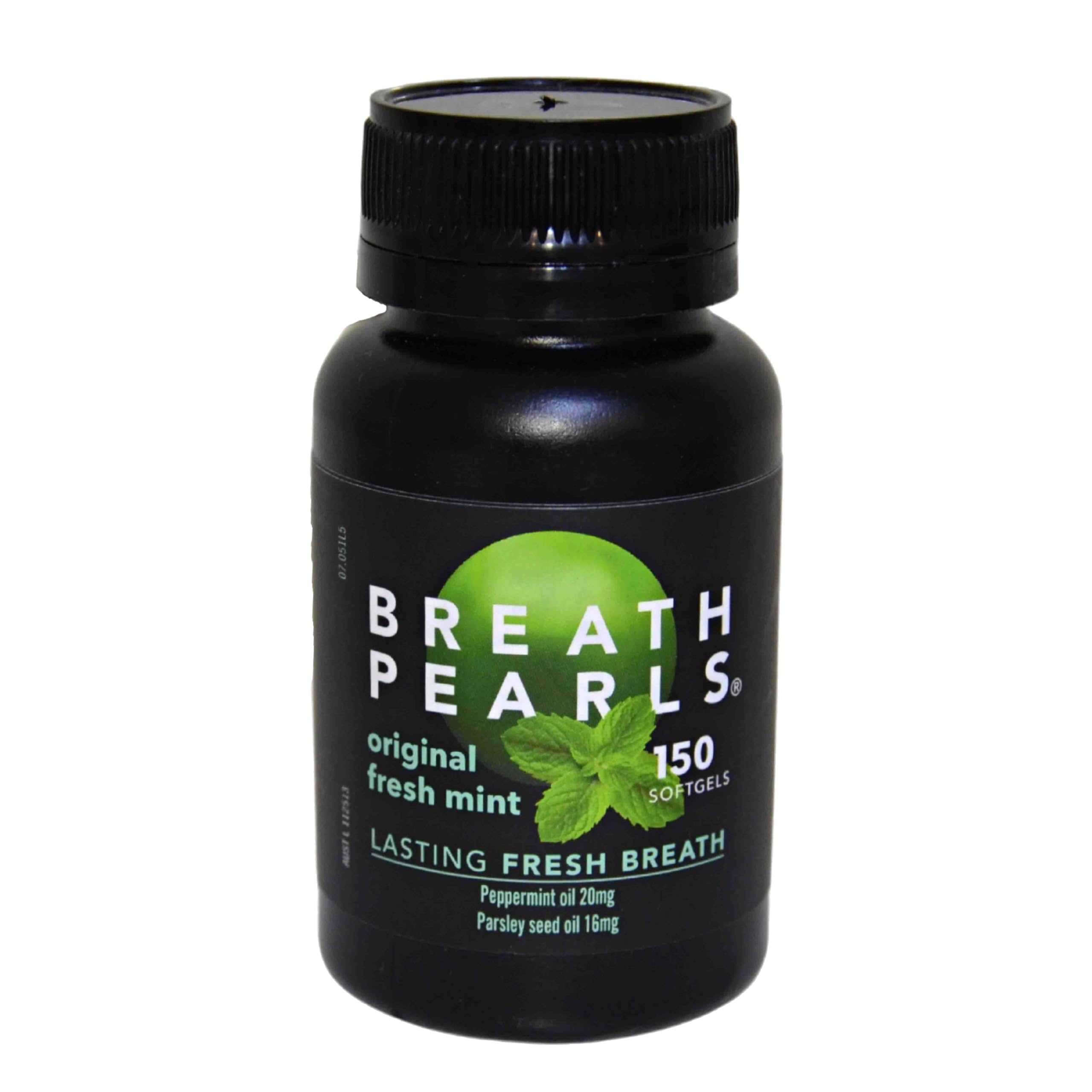 Breath Pearls Original Freshens Breath bottle