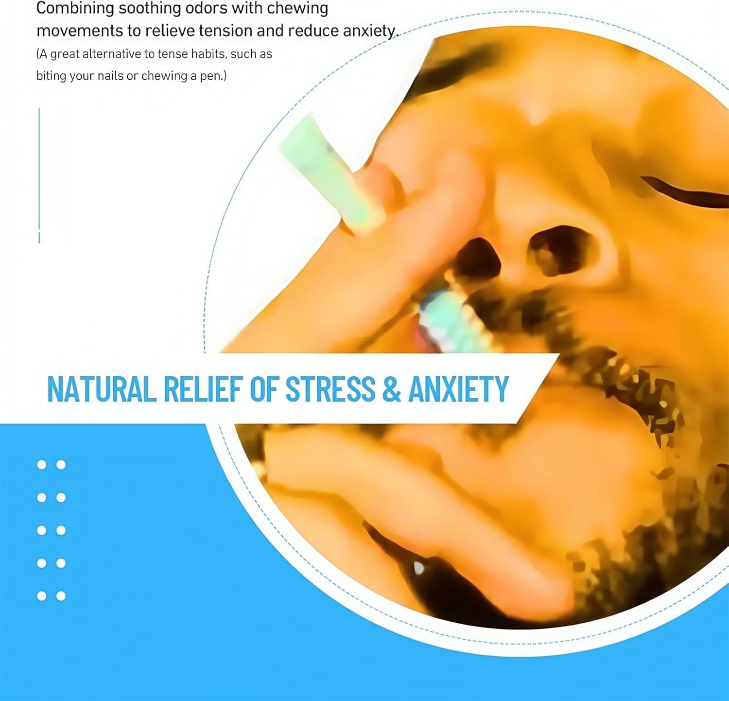 Soft silicone reusable breath stick design