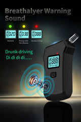 Breathalyzer 2025 featuring a mini flashlight for low-light use