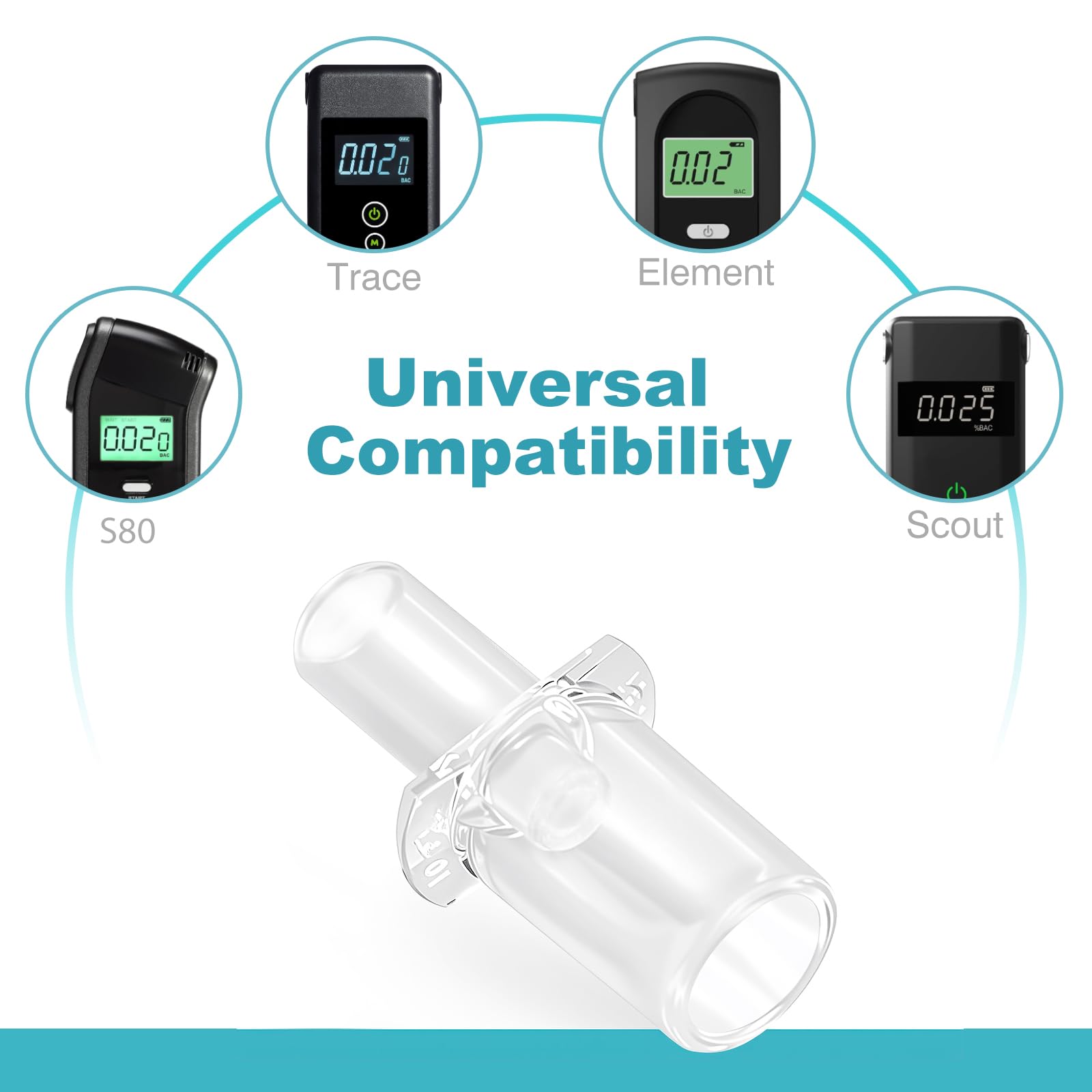 Individually wrapped mouthpieces for hygiene