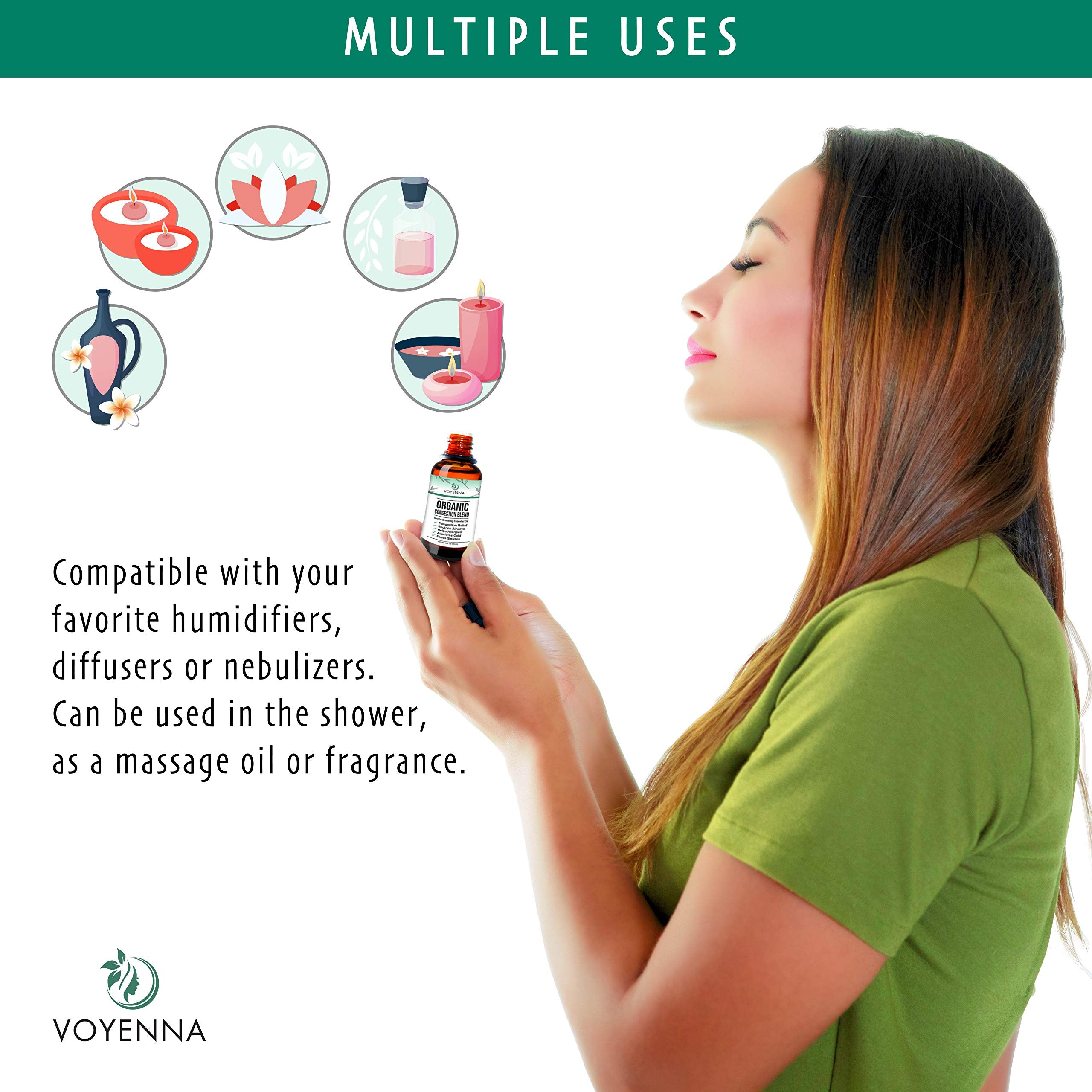 Diffuser with Breathe Blend aroma in a living room