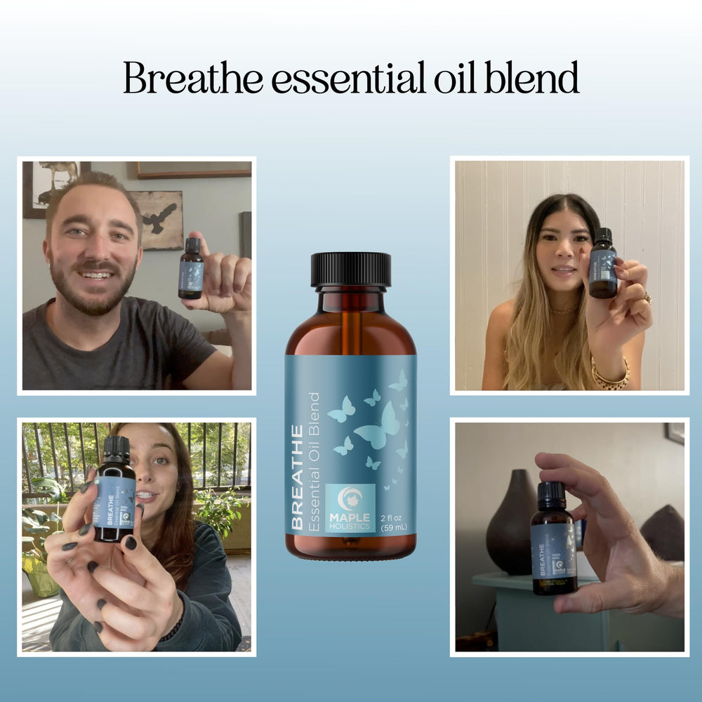 Diffuser releasing invigorating eucalyptus and peppermint aroma