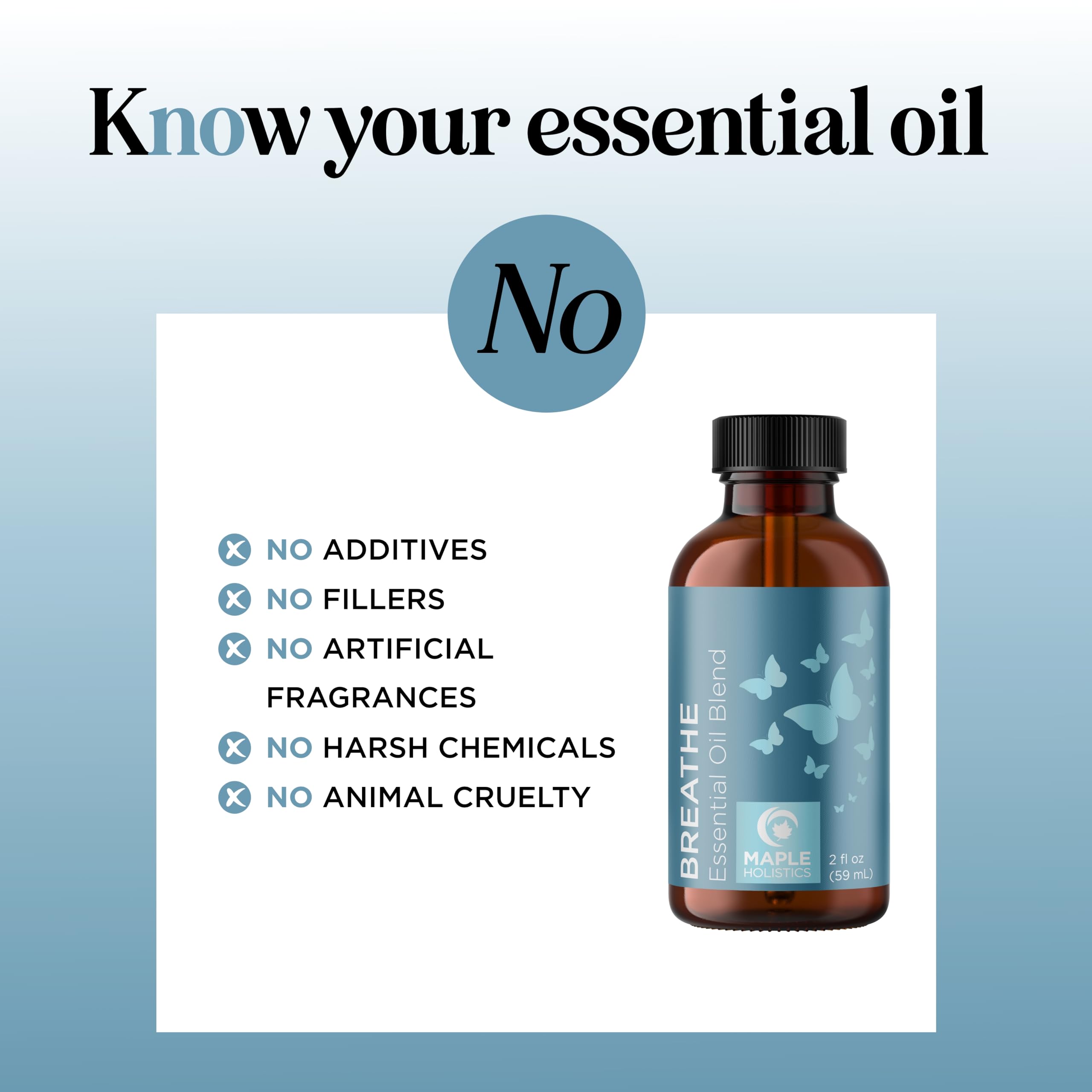 Aromatherapy essential oil bottle for home diffuser