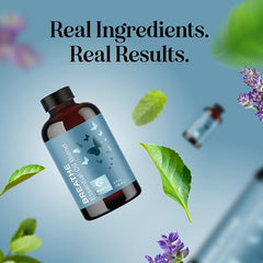 Lifestyle scene with diffuser using Breathe oil in a living room