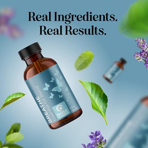 Maple Holistics quality essential oil blend packaging