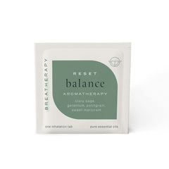 Breatherapy Balance patch petitgrain closeup highlights uplifting, refreshing aroma