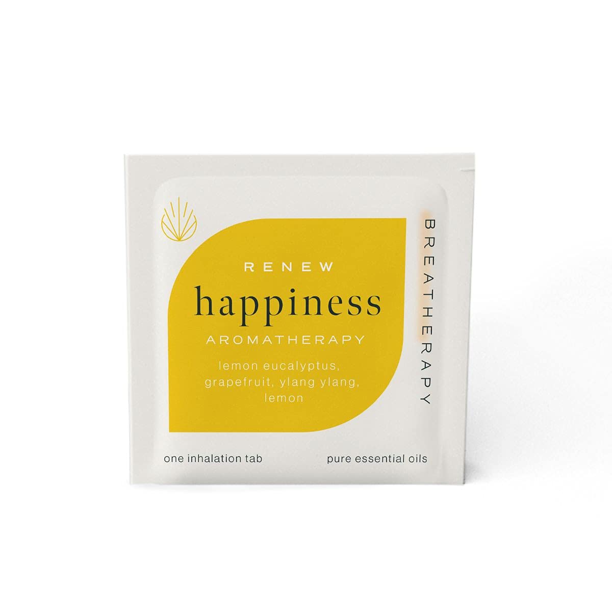 Breatherapy Happiness Patch on clothing shows wearable mood support