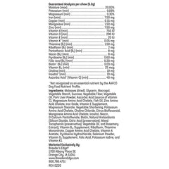 Close-up of Breeder’s Edge Breed to Wean 100-count bottle for medium and large dogs