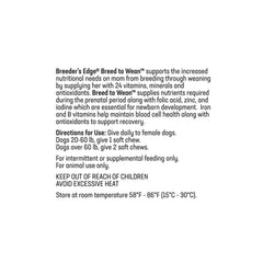 Ingredient highlights showing antioxidants and vitamins and minerals