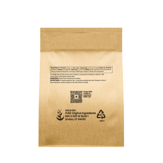 Brewer's Yeast packaging produced in Utah, USA