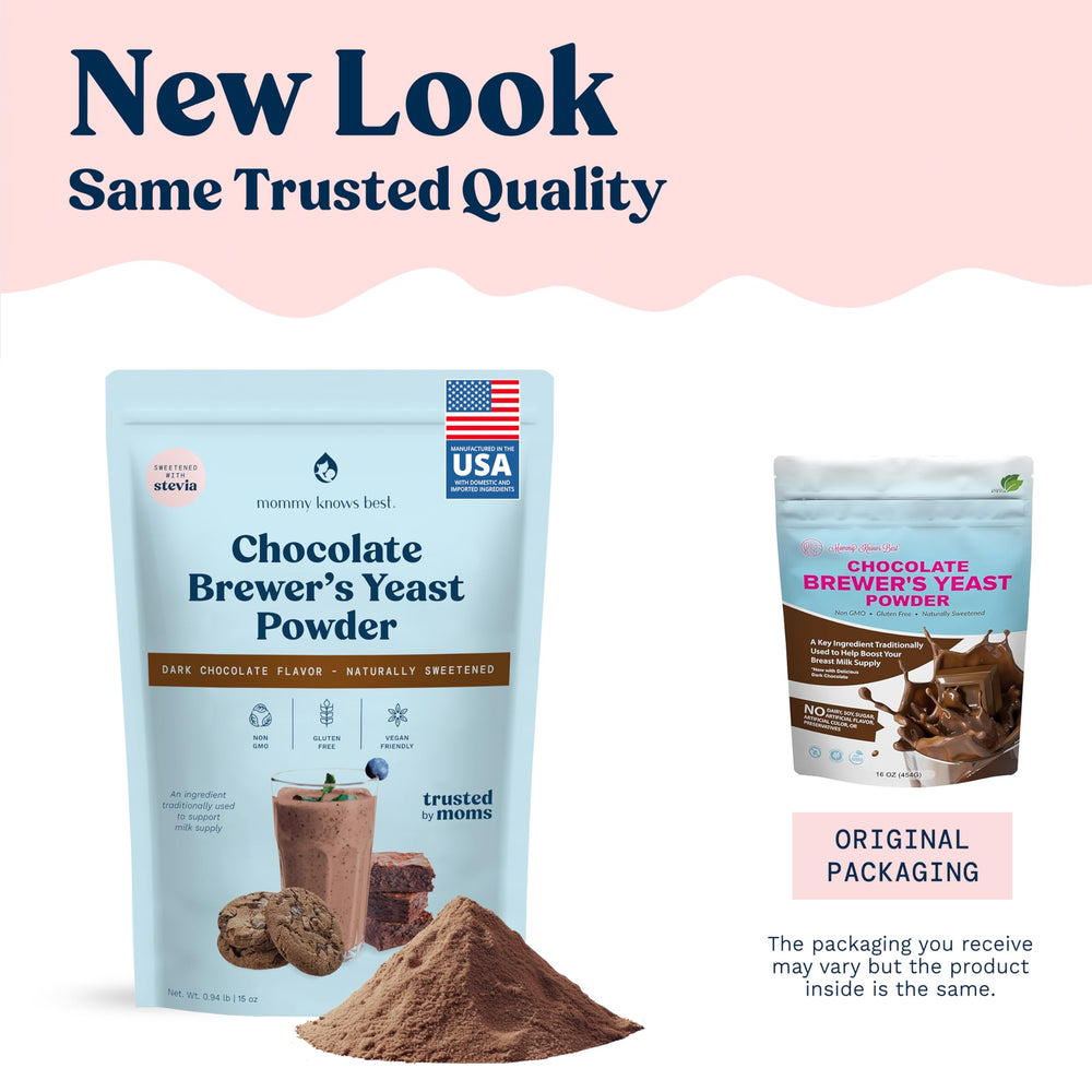 Brewer's yeast powder for breast milk support