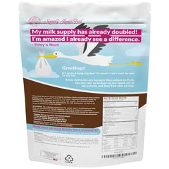 Brewer's yeast powder bottle showcasing lactation supplement