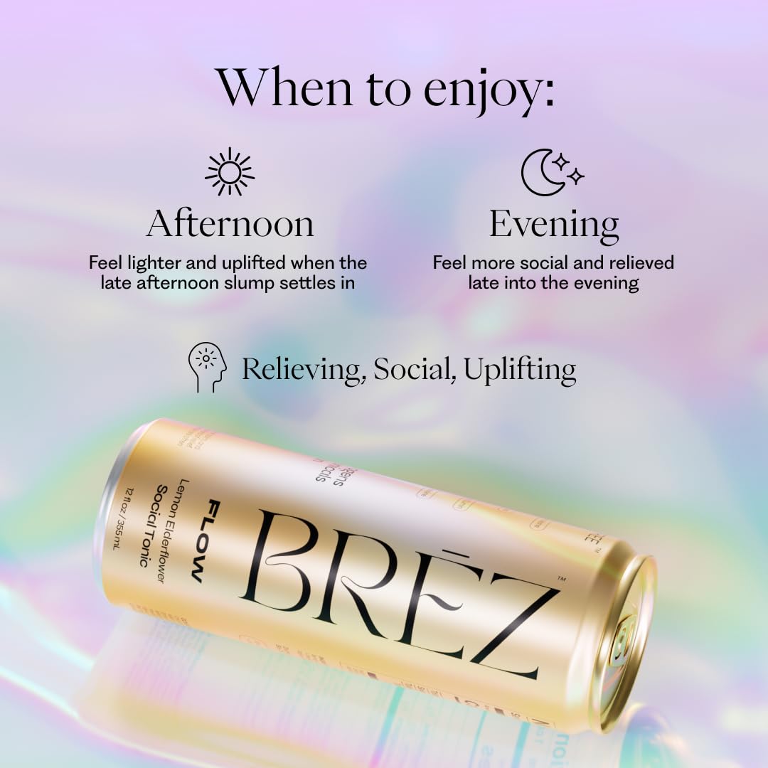 BRĒZ FLOW cacao and l-theanine close-up for calm focus blend