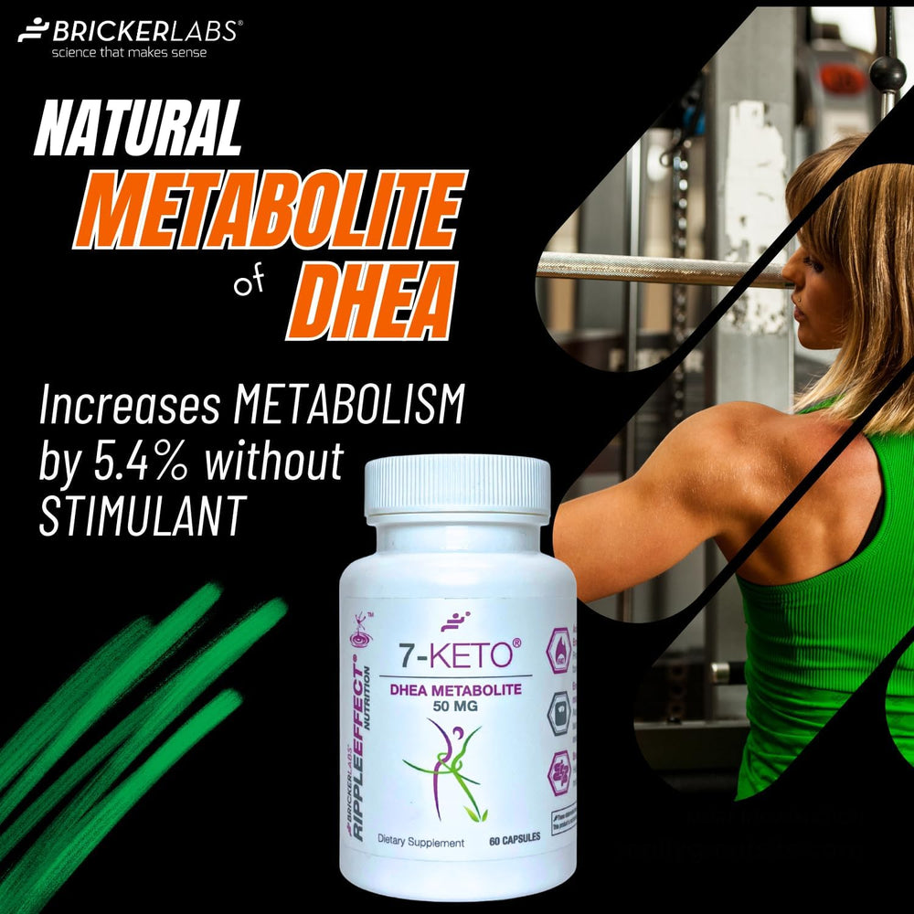 Bricker Labs 7-Keto DHEA packaging and bottle