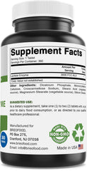 Lactase enzyme pills aiding dairy digestion
