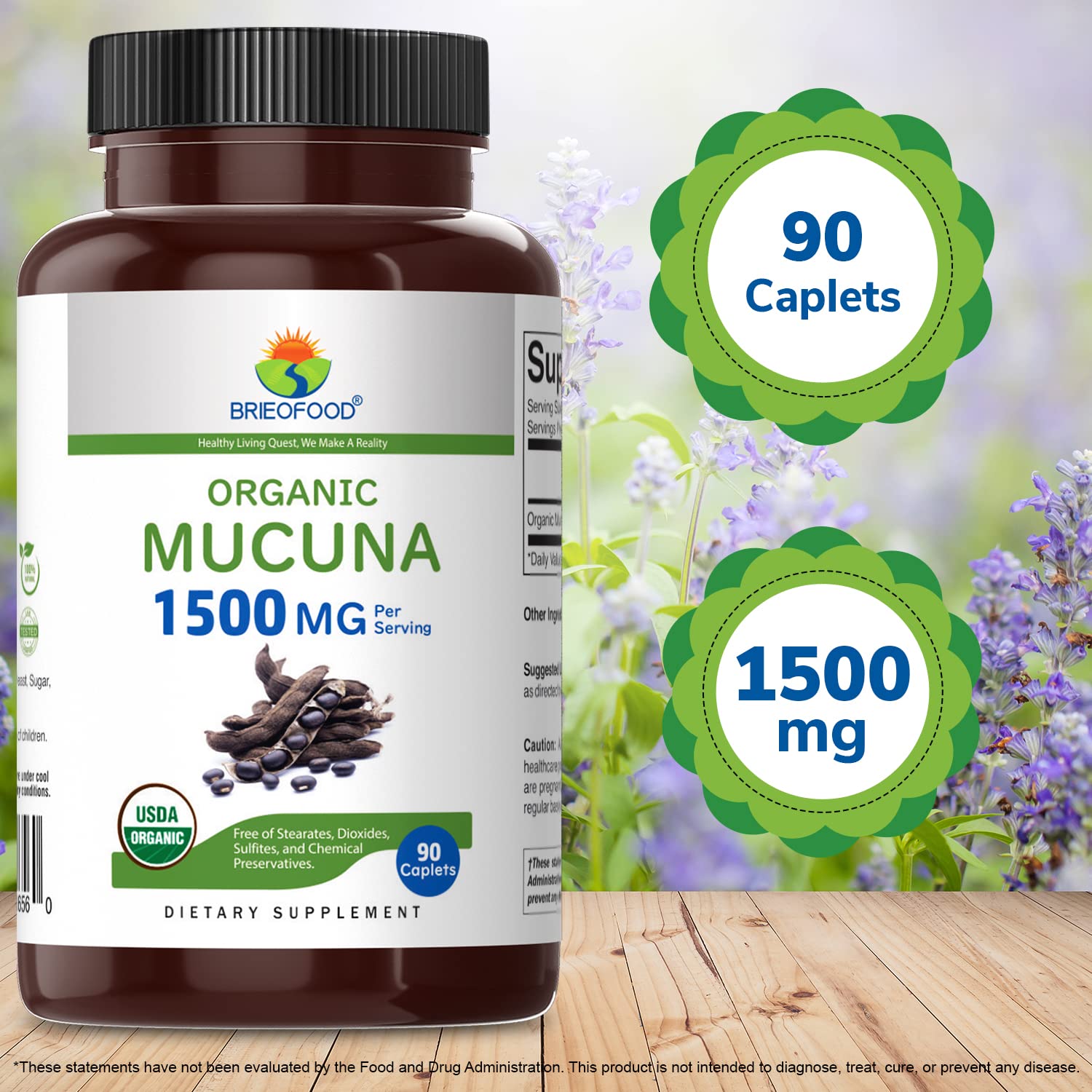 Box packaging showing 45 servings