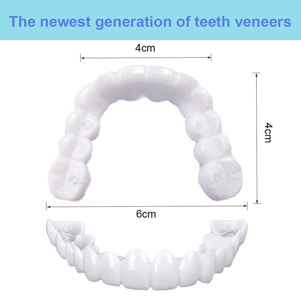 Brige Smile usage instructions for temporary dentures