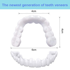 Brige Smile usage instructions for temporary dentures