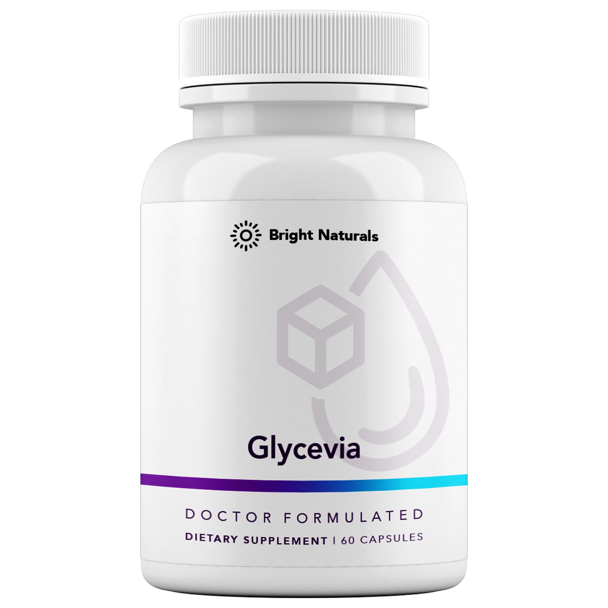 Bottle of Bright Naturals Glycevia GlucoVantage with dihydroberberine and cinnamon