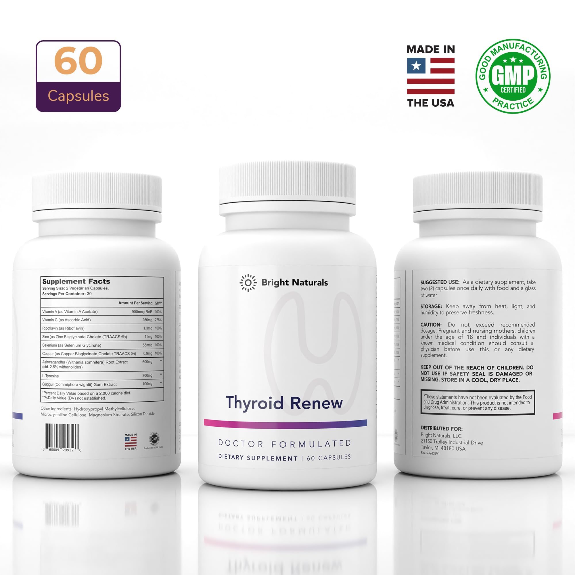 How to take Thyroid Renew: dosing guidance