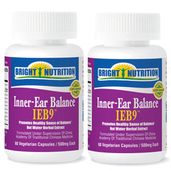 Bright Nutrition Inner-Ear Balance bottle on shelf signals quality