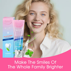 Bright smile after using Hotluck Niacinamide toothpaste