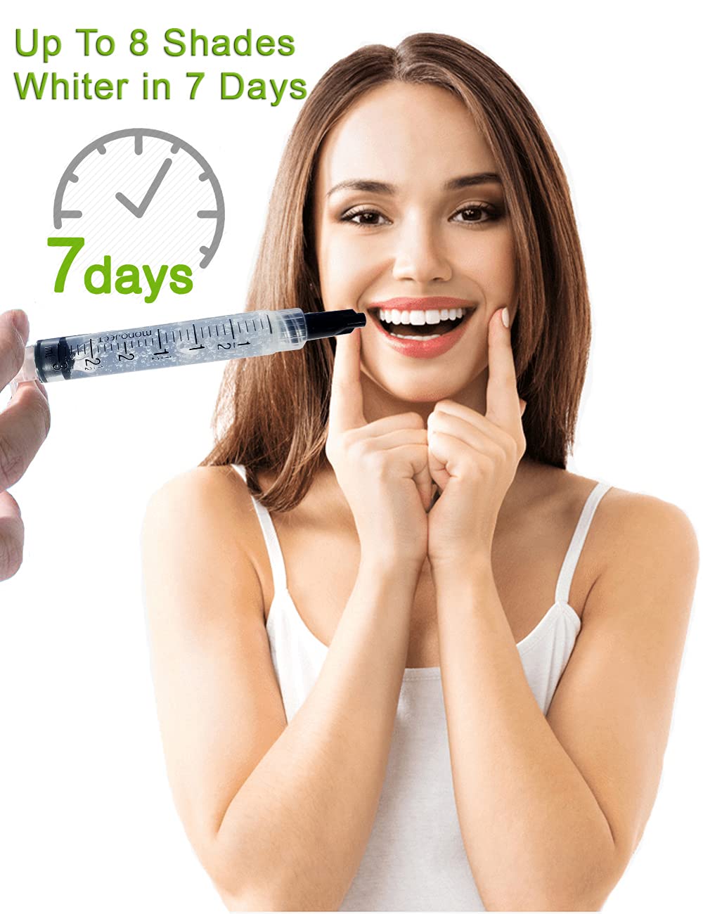 Bright White Smile 10-pack whitening gel for home whitening