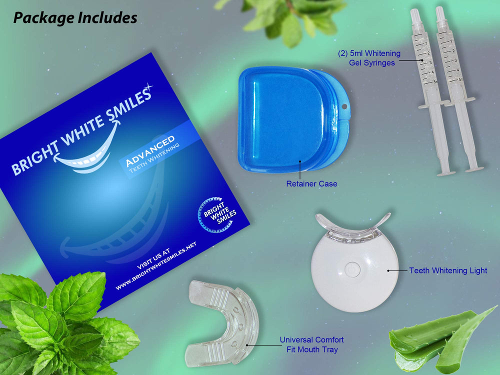 Close-up of the LED whitening light unit