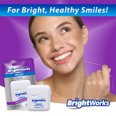 Gumline being gently stimulated during flossing