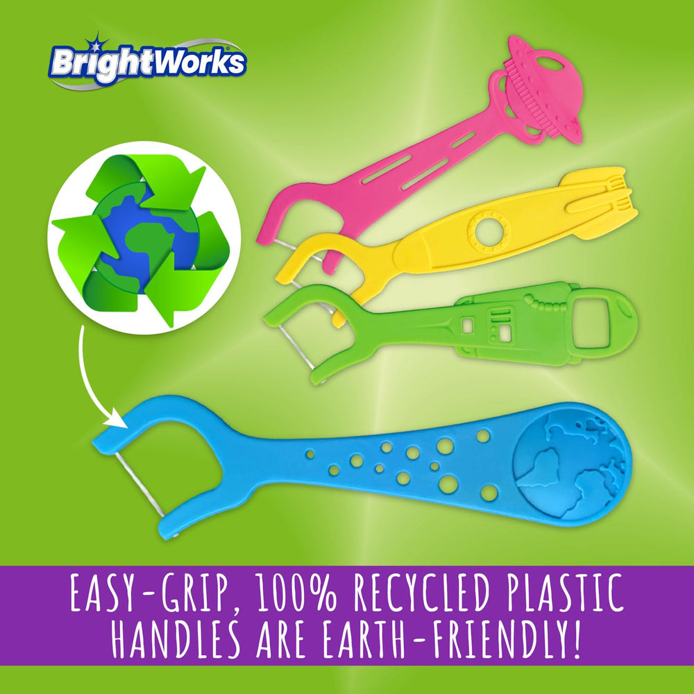 BrightWorks Space Flossers featuring Earth design