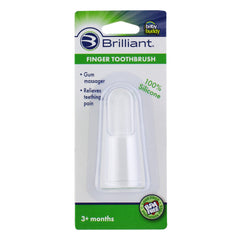 Brilliant Baby Finger Toothbrush on a white background
