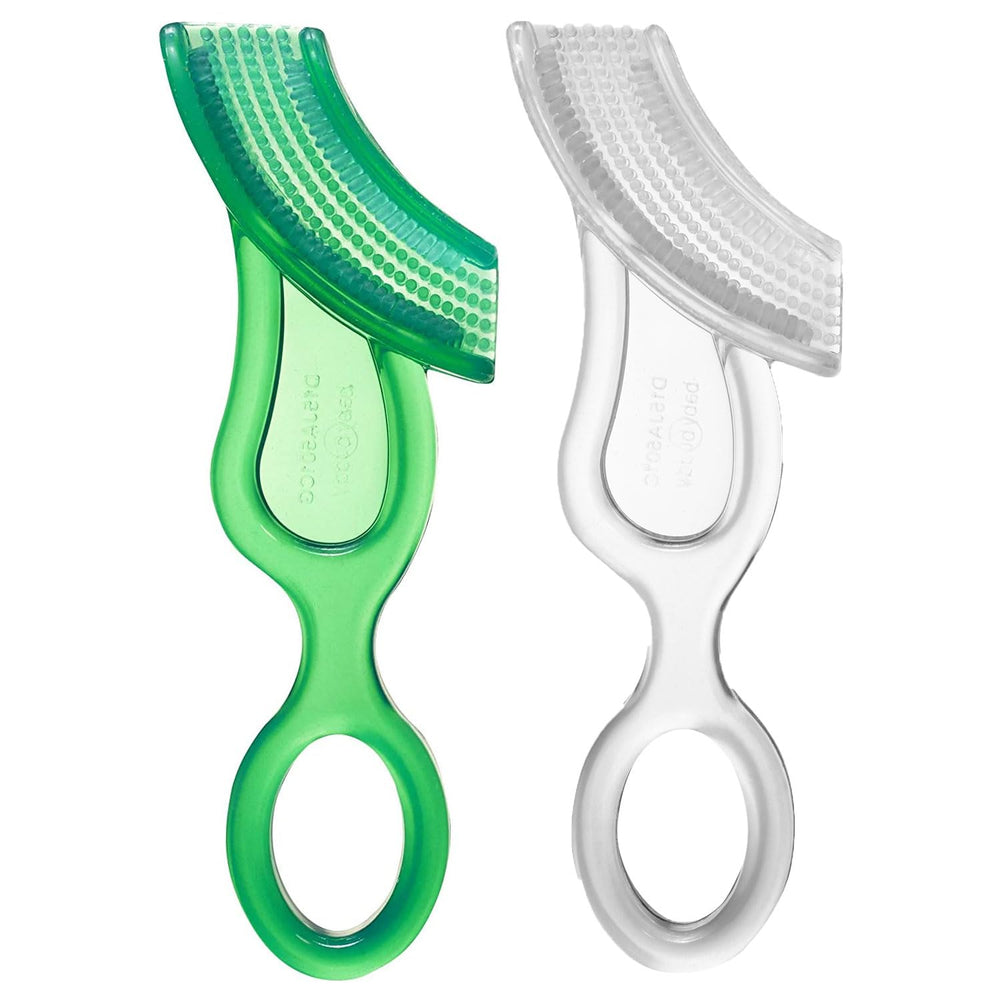 Training toothbrush for infants 4 months and up, colorful options