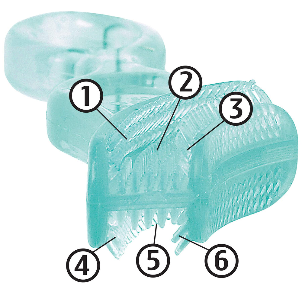 Dishwasher-safe baby dental care tool for easy cleaning