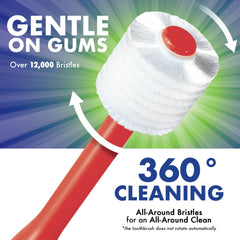 3-pack packaging of Brilliant Oral Care Kids Toothbrush