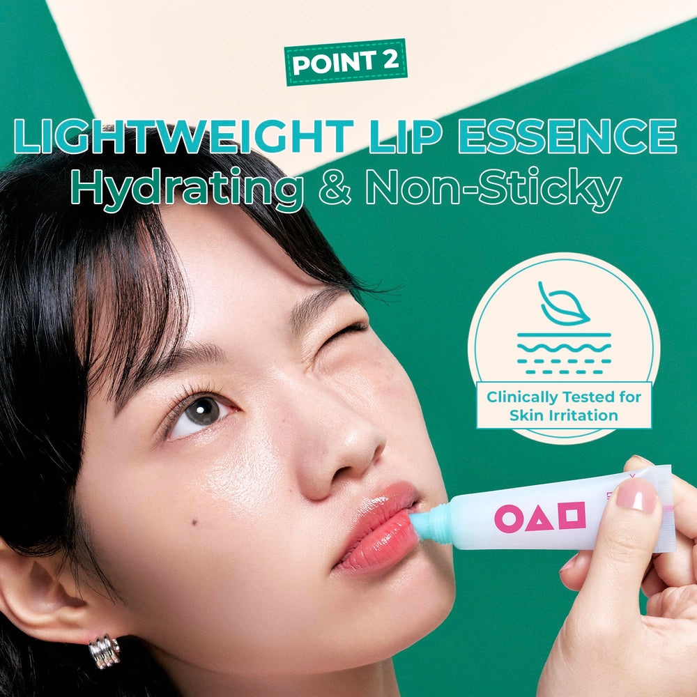 BRING GREEN lip essence is gentle for sensitive lips and dermatologist-tested.