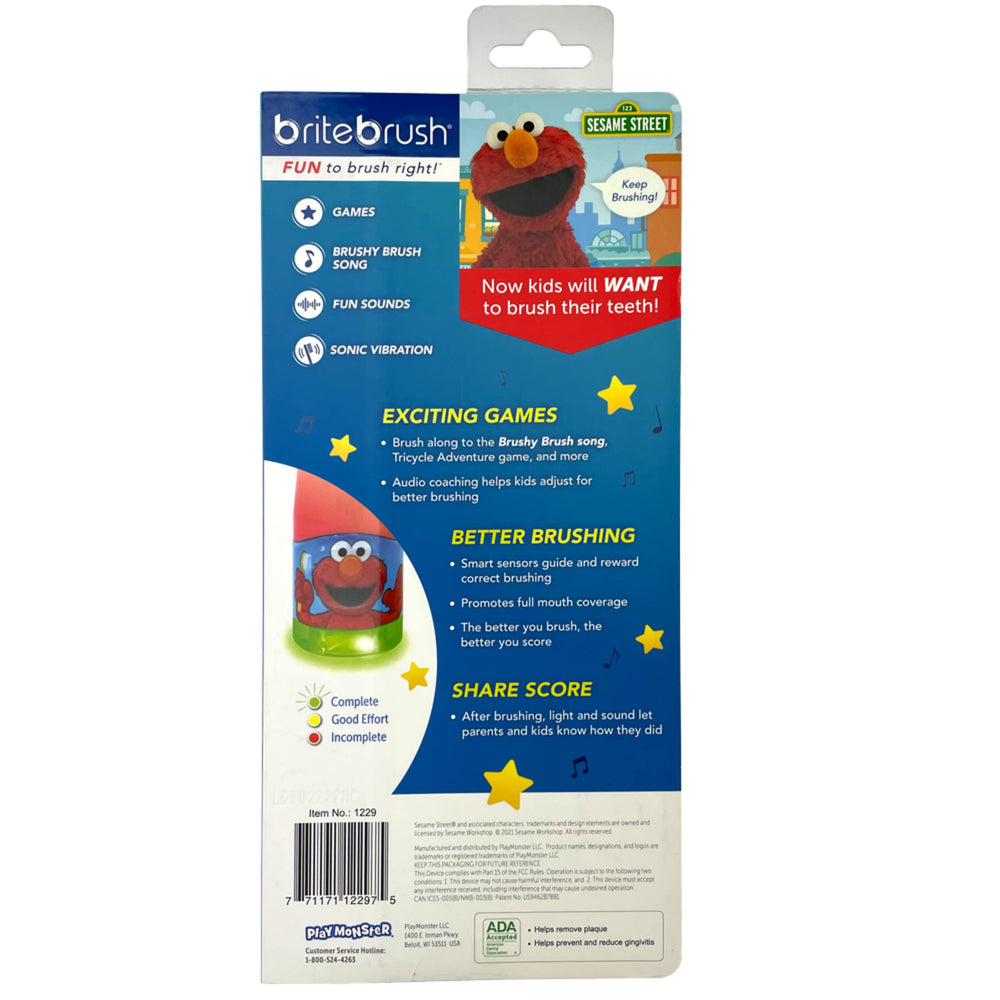 Close-up of smart sensors and Parent Check Light on BriteBrush
