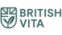 British Vita logo with green leaves on a white background