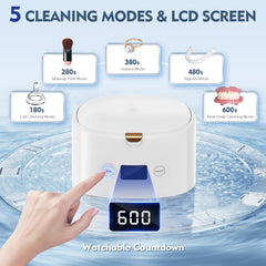 BRNMLD Ultrasonic Retainer Cleaner dimensions and footprint