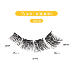Broadway Eyes Natural-to-dramatic options shown for versatile looks