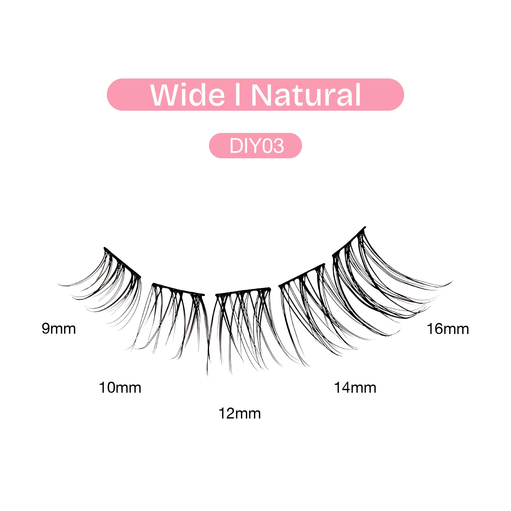 Broadway Eyes natural wispy look enhances everyday makeup routines.