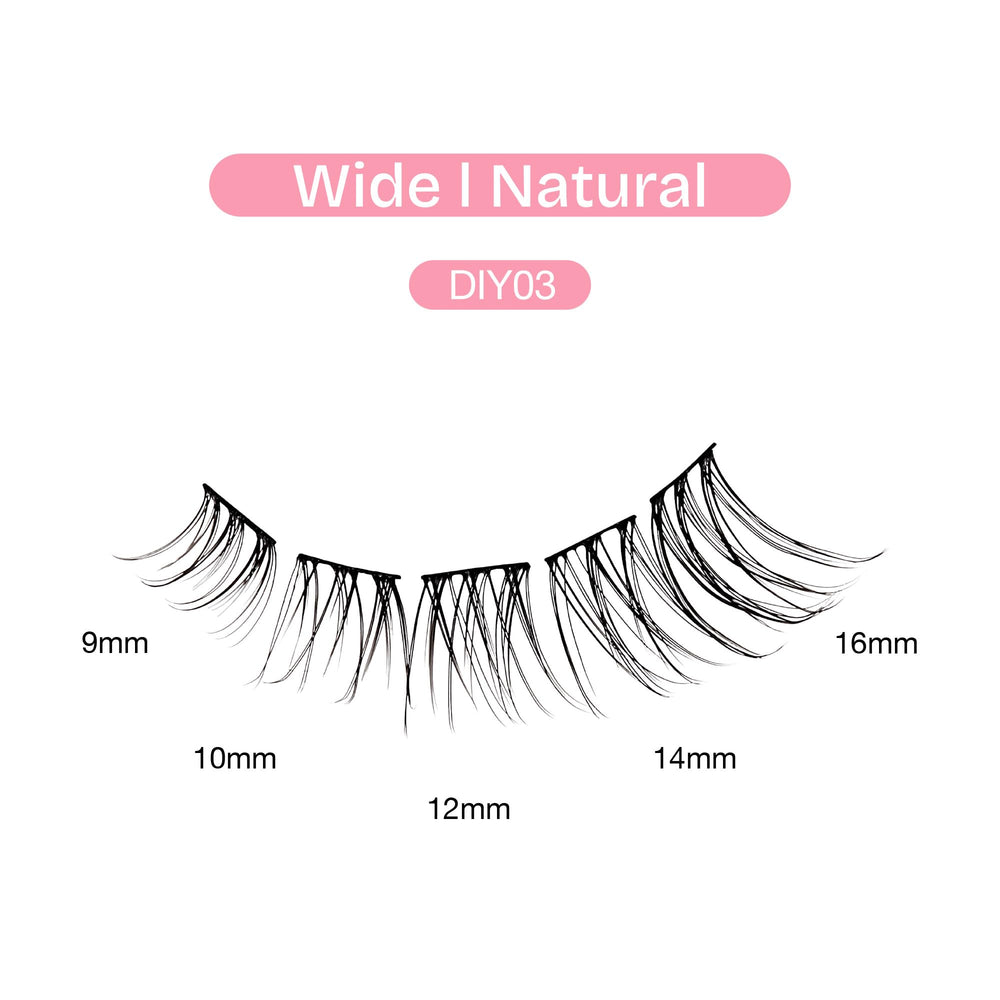 Broadway Eyes natural wispy look enhances everyday makeup routines.