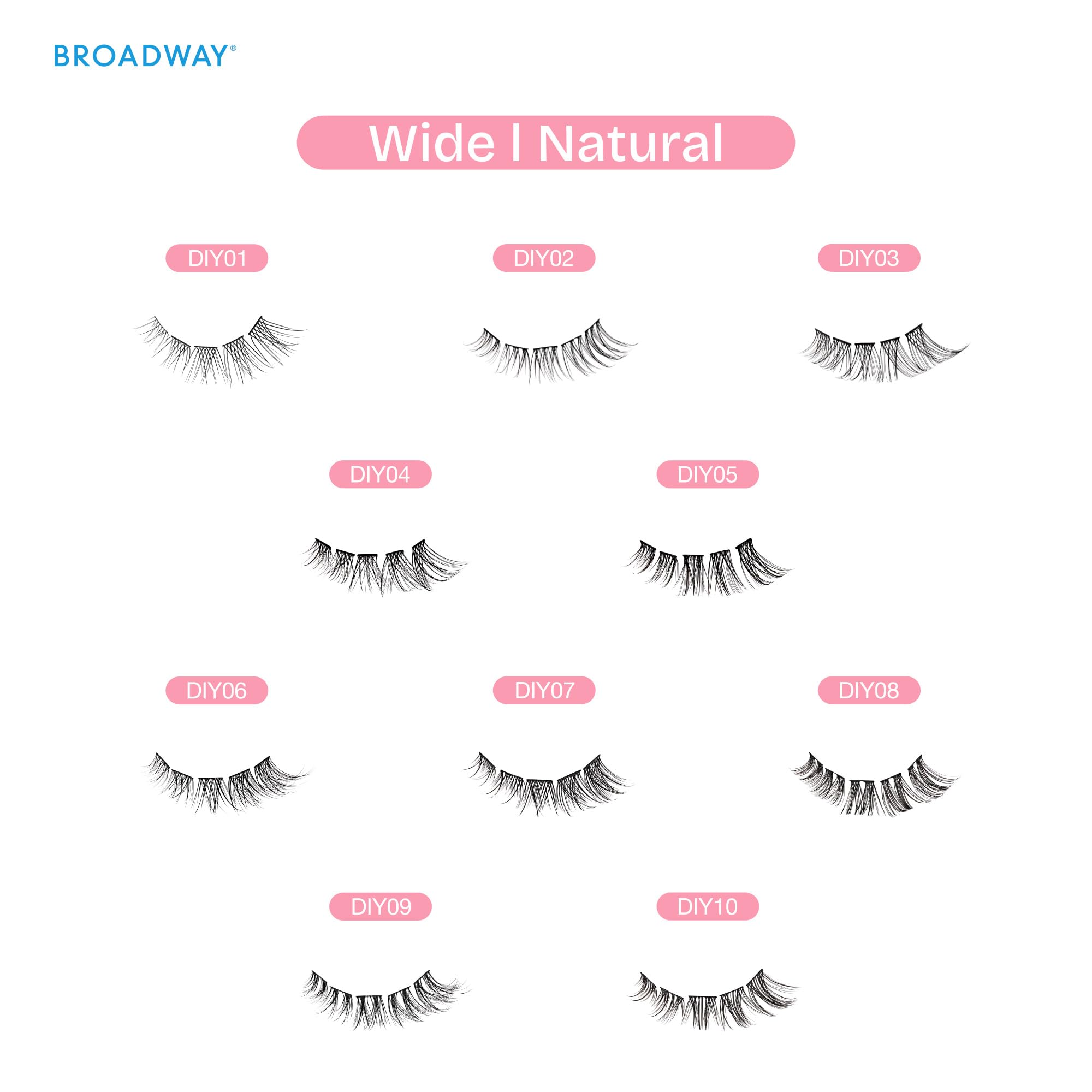 Broadway Eyes reusable synthetic fibers ensure durable, cost-effective wear.
