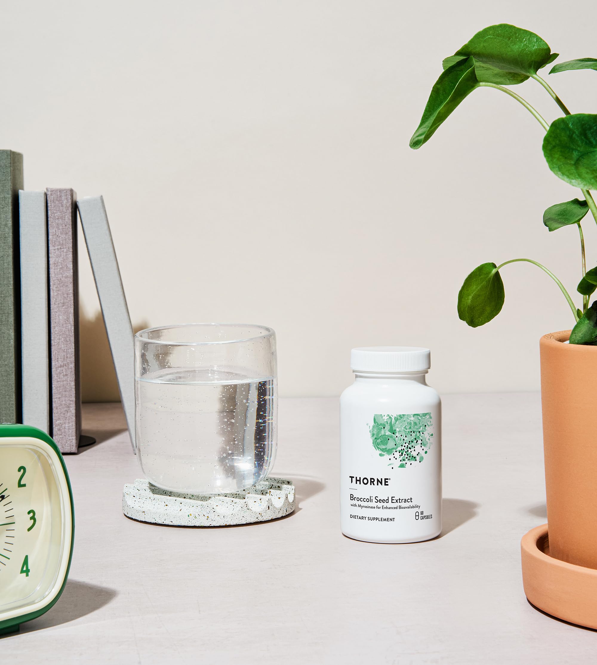 Sulforaphane Glucosinolate activated in supplement bottle