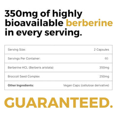 Side view of Berbelite bottle showing easy-to-swallow capsules