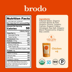 Brodo bone broth pouches packaging