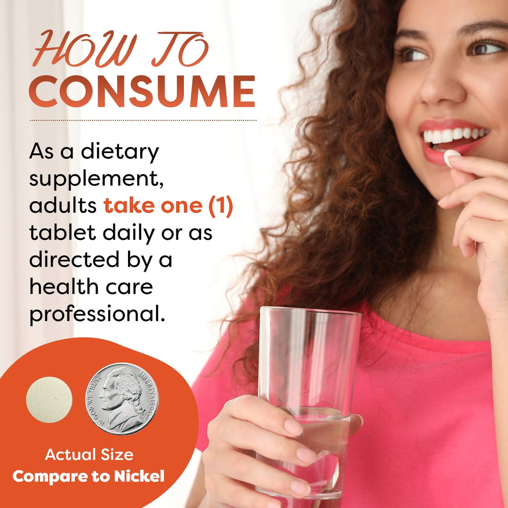 Supplement facts label for Bromelain 500mg