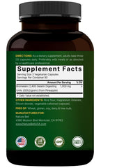 Third-party lab tested bromelain safety and potency
