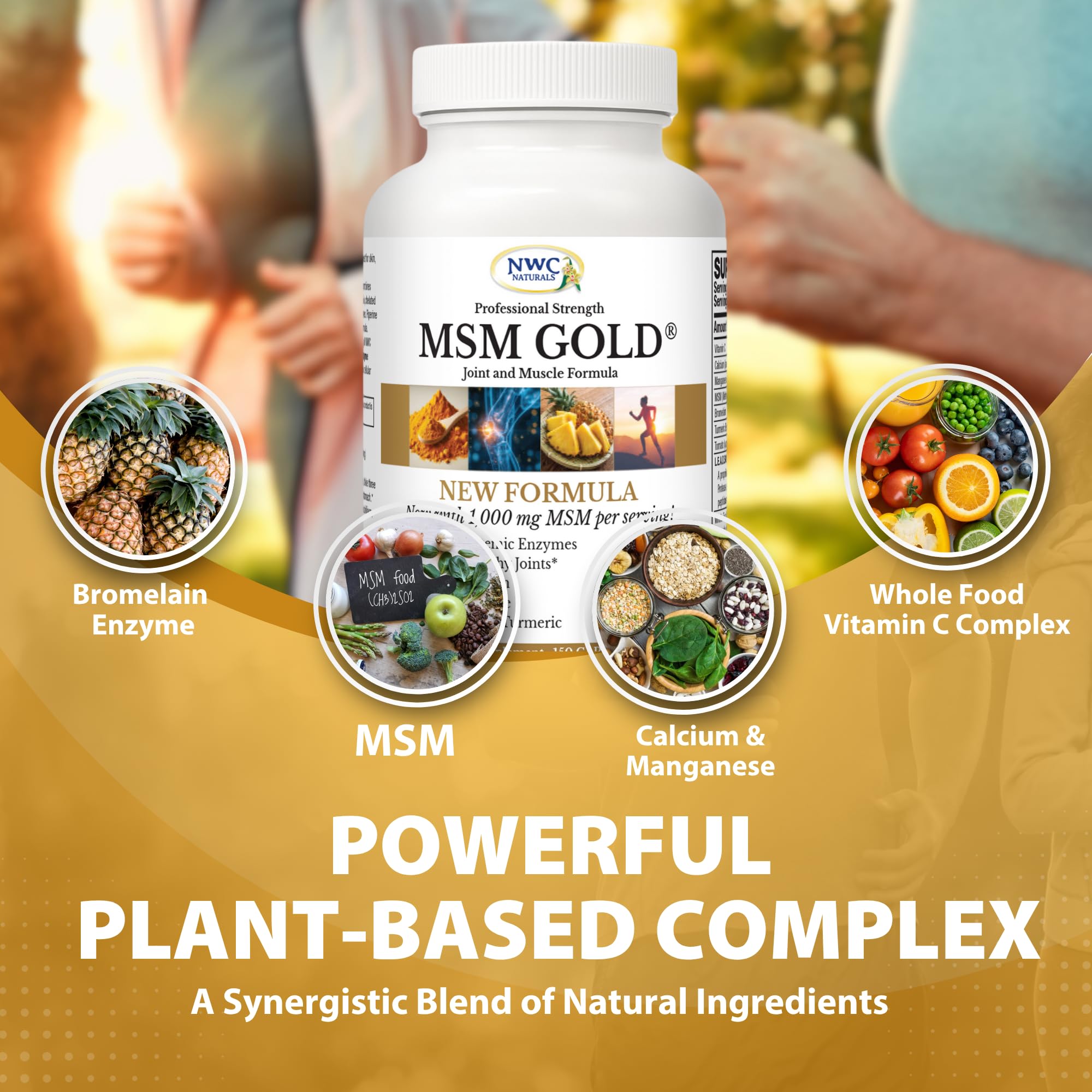 Enzyme blend with bromelain, turmeric and tomato lycopene