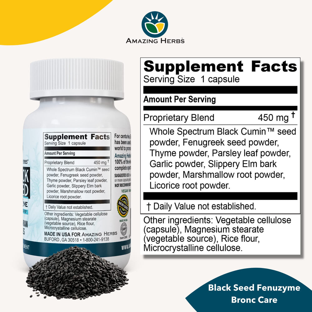 Close-up of Bronc-Care capsules indicating immune support